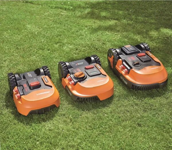 Tondeuse robot connectée WORX Landroid Plus – Jusqu’à 500m² – WR165E