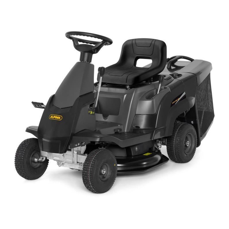 Tondeuse autoportée thermique ALPINA AT2 66 QA – 66cm de coupe – éjection bac 150L